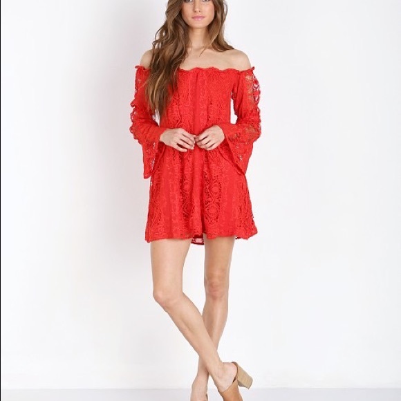 For love and lemons garden dress. Worn once! - Picture 1 of 4